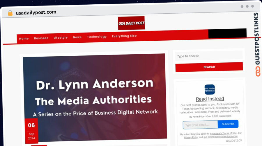 Publish Guest Post on usadailypost.com