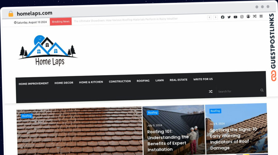 Publish Guest Post on homelaps.com