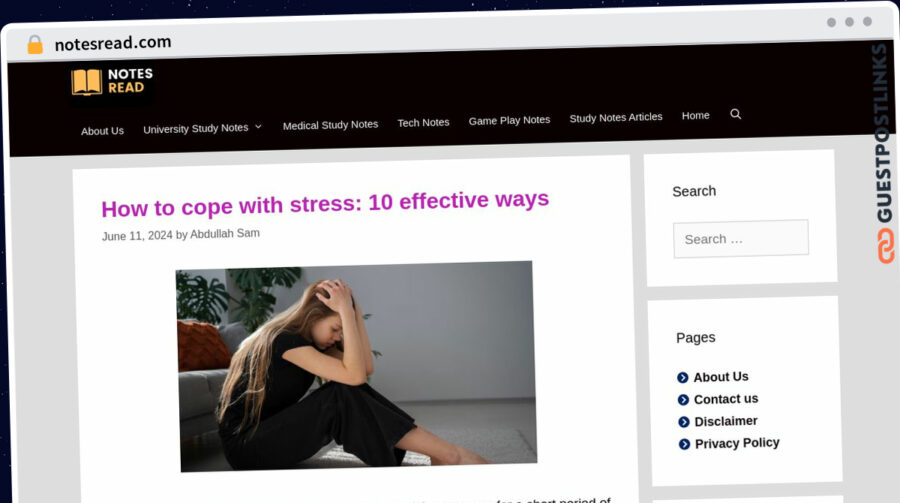Publish Guest Post on notesread.com