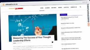 Publish Guest Post on whoswho.co.za