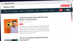 Publish Guest Post on idealistech.net