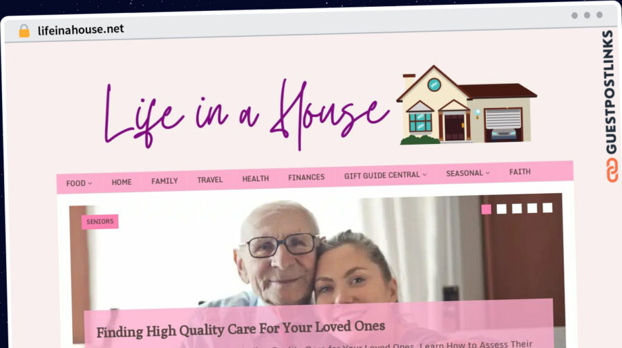 Publish Guest Post on lifeinahouse.net