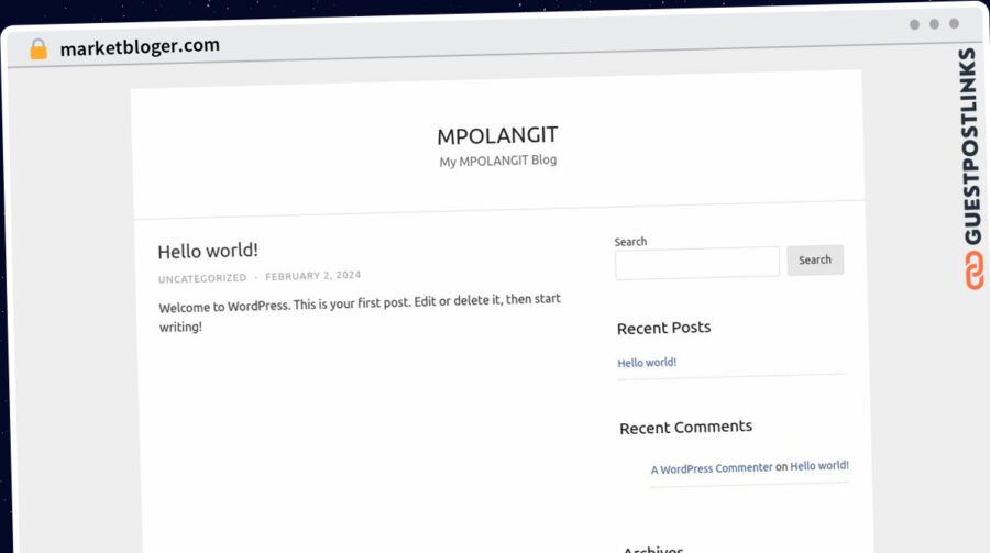 Publish Guest Post on marketbloger.com