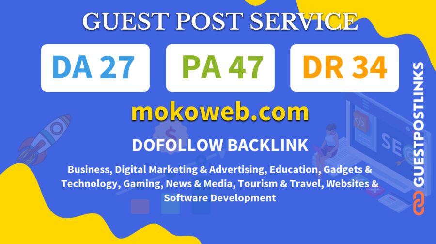 Buy Guest Post on mokoweb.com
