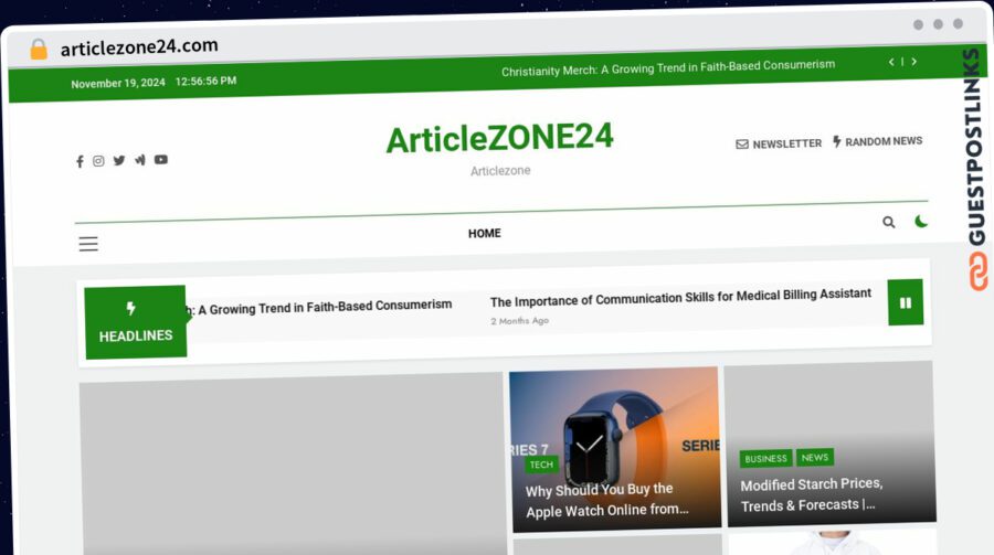 Publish Guest Post on articlezone24.com