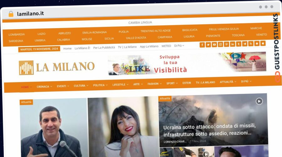 Publish Guest Post on lamilano.it