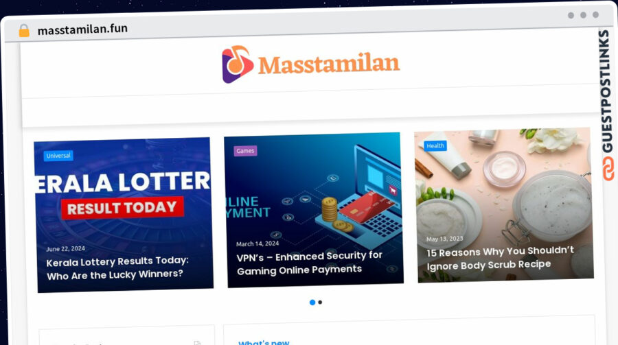 Publish Guest Post on masstamilan.fun