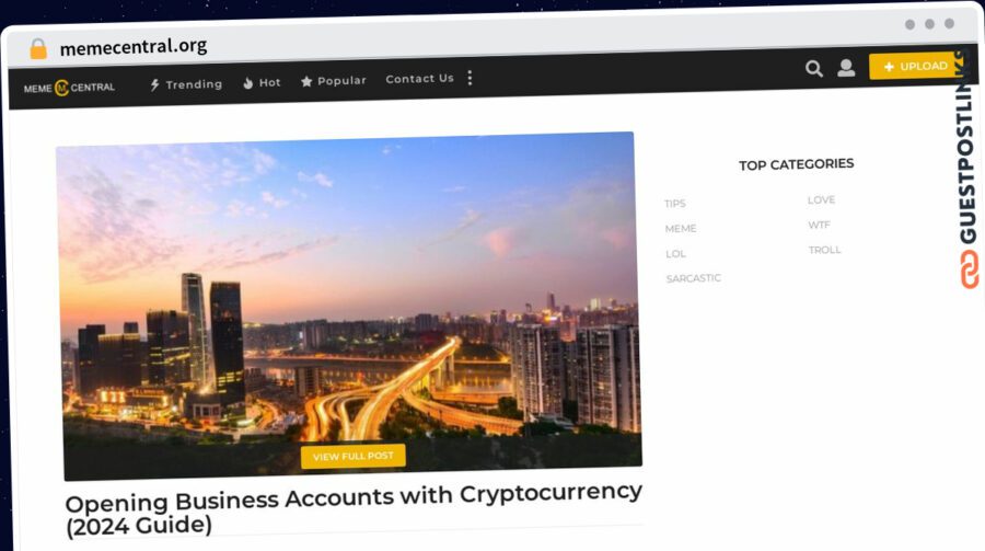 Publish Guest Post on memecentral.org