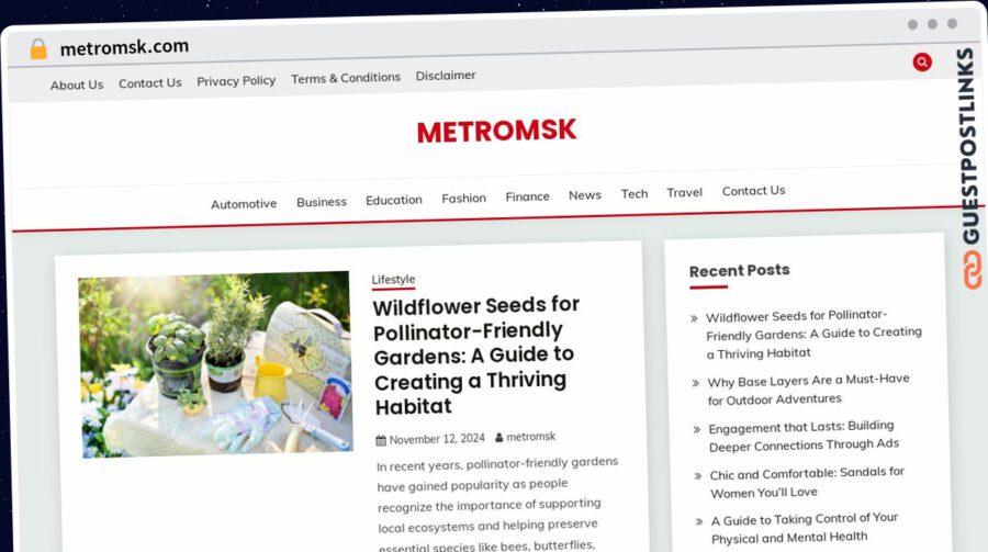 Publish Guest Post on metromsk.com