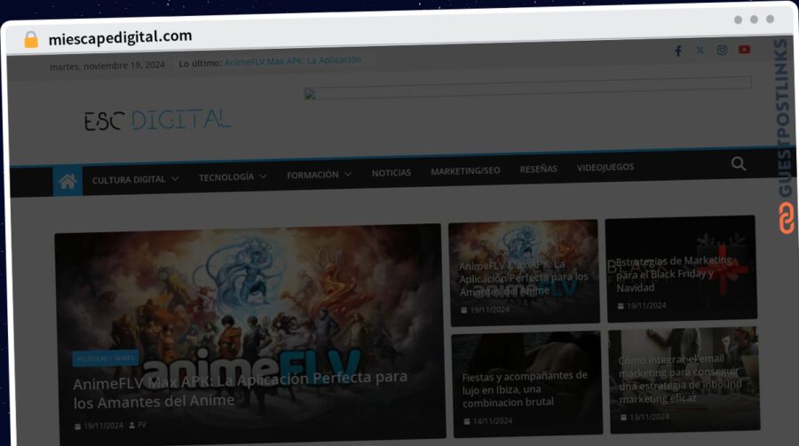 Publish Guest Post on miescapedigital.com