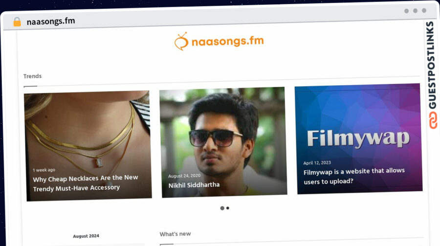 Publish Guest Post on naasongs.fm