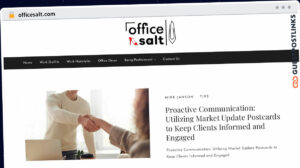 Publish Guest Post on officesalt.com