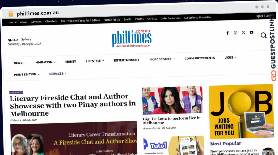 Publish Guest Post on philtimes.com.au