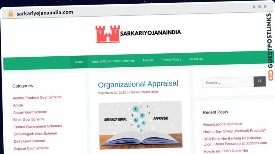 Publish Guest Post on sarkariyojanaindia.com