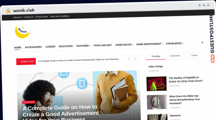 Publish Guest Post on sennik.club