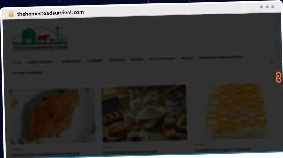 Publish Guest Post on thehomesteadsurvival.com