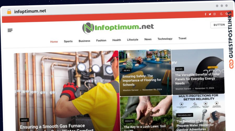 Publish Guest Post on infoptimum.net