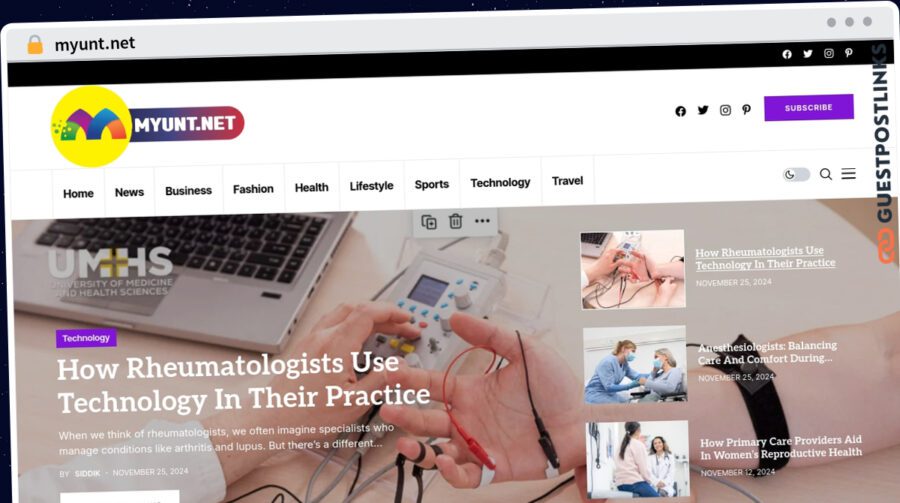 Publish Guest Post on myunt.net