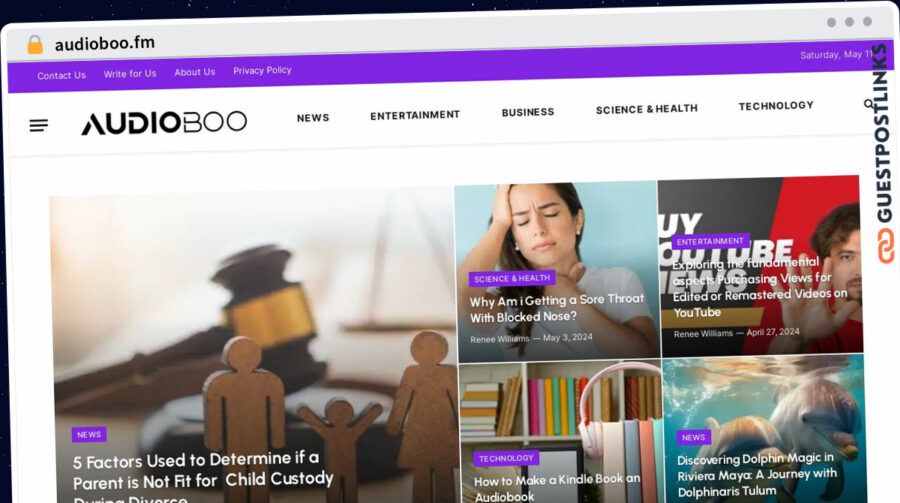 Publish Guest Post on audioboo.fm