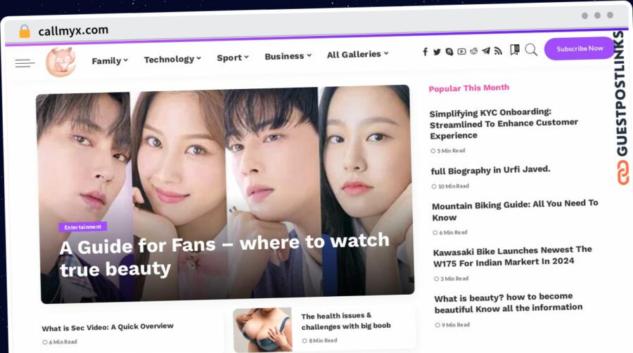 Publish Guest Post on callmyx.com