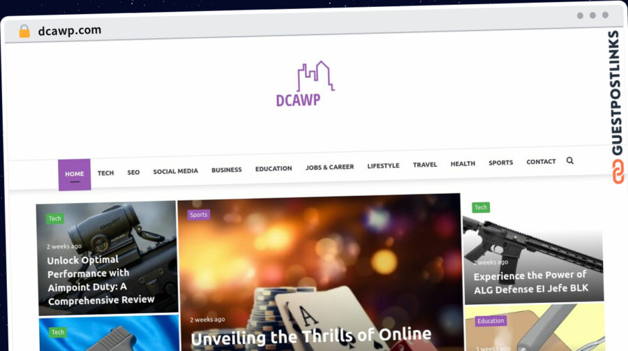 Publish Guest Post on dcawp.com