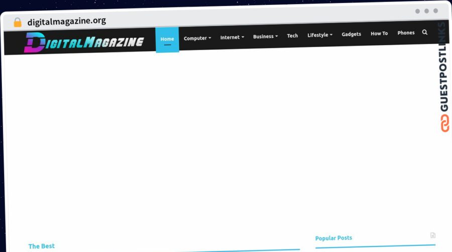 Publish Guest Post on digitalmagazine.org