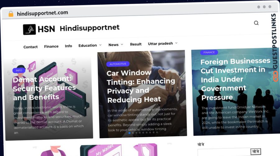 Publish Guest Post on hindisupportnet.com