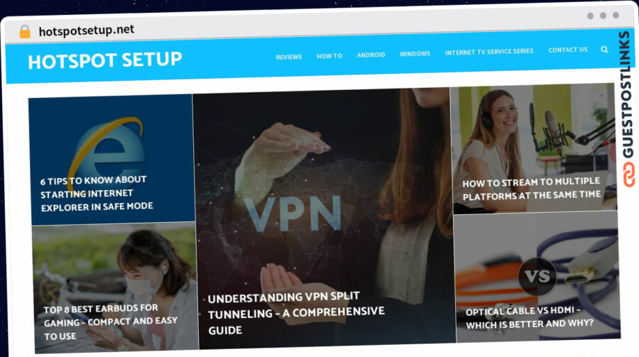Publish Guest Post on hotspotsetup.net