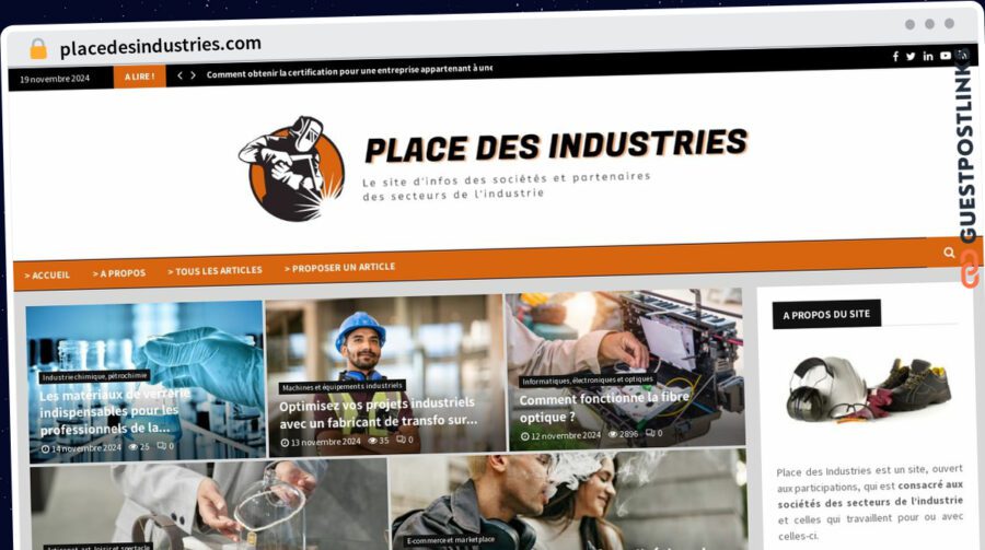 Publish Guest Post on placedesindustries.com