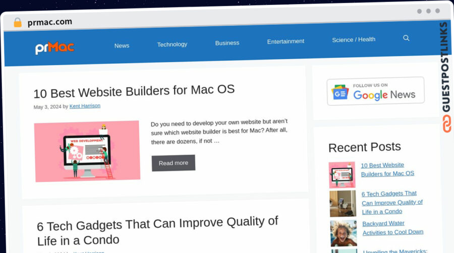 Publish Guest Post on prmac.com