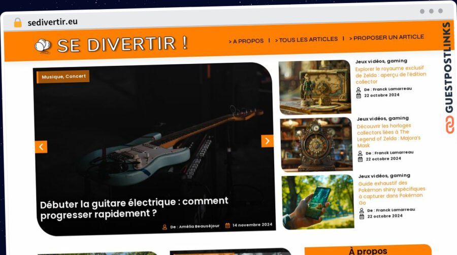 Publish Guest Post on sedivertir.eu