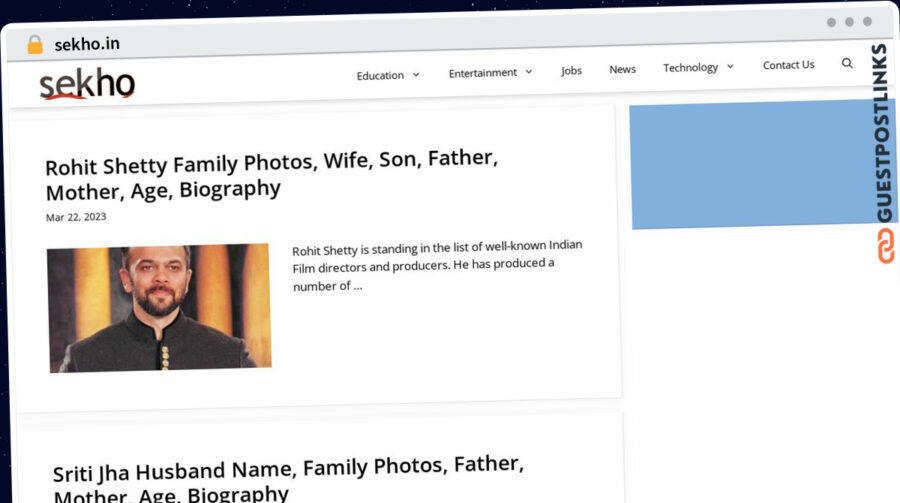 Publish Guest Post on sekho.in