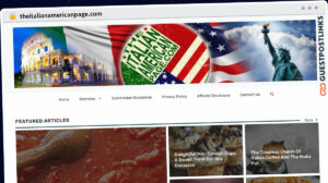 Publish Guest Post on theitalianamericanpage.com