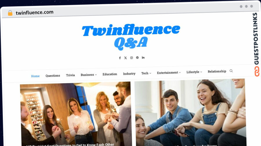 Publish Guest Post on twinfluence.com