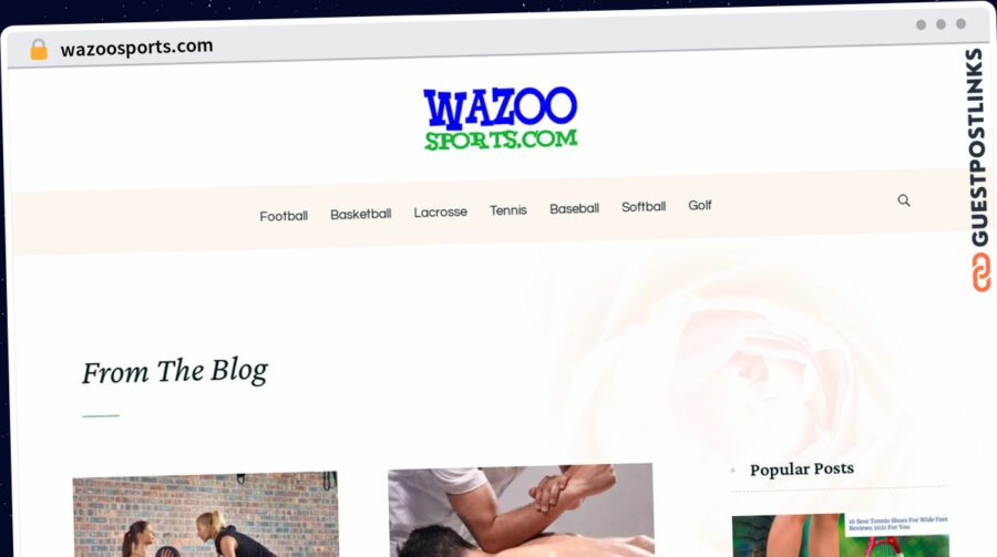 Publish Guest Post on wazoosports.com