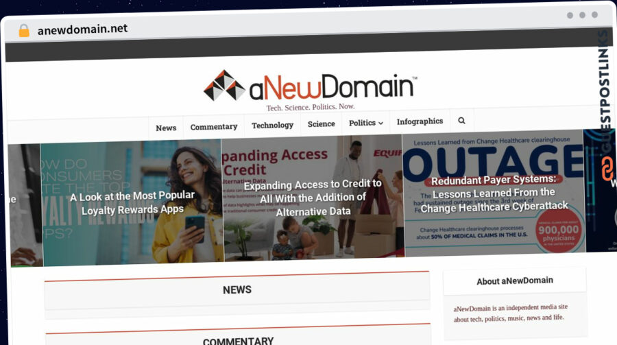 Publish Guest Post on anewdomain.net