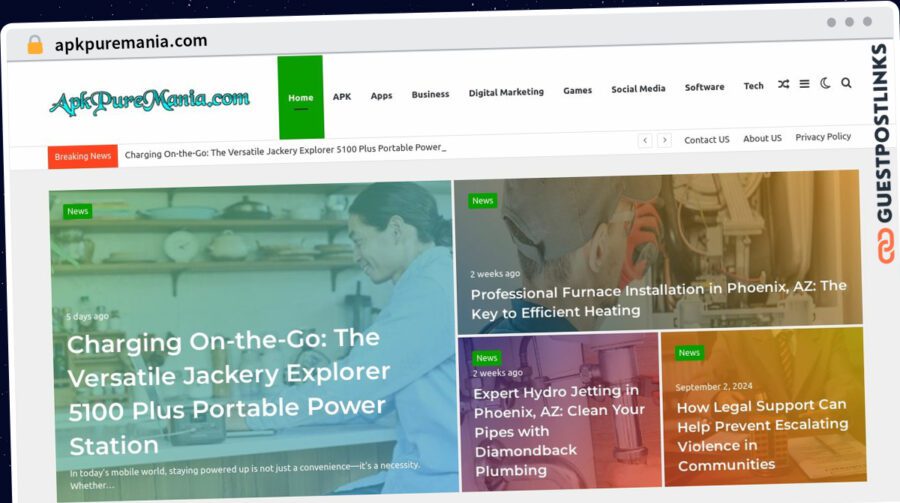 Publish Guest Post on apkpuremania.com