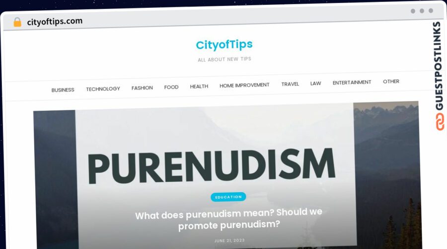 Publish Guest Post on cityoftips.com
