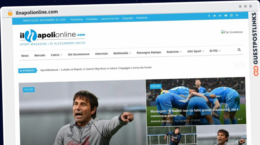 Publish Guest Post on ilnapolionline.com