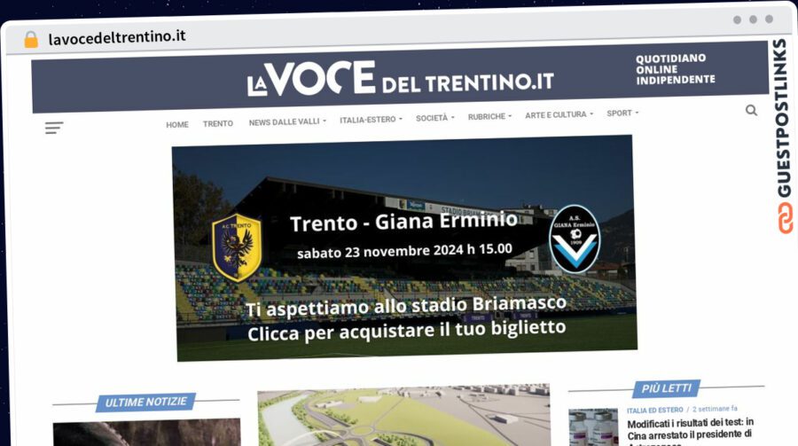 Publish Guest Post on lavocedeltrentino.it