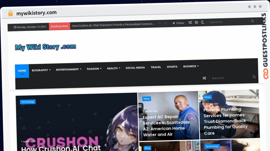 Publish Guest Post on mywikistory.com