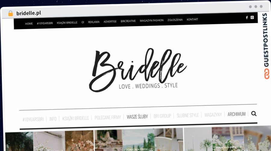 Publish Guest Post on bridelle.pl