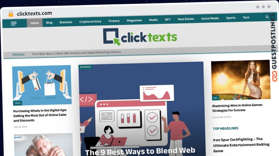 Publish Guest Post on clicktexts.com