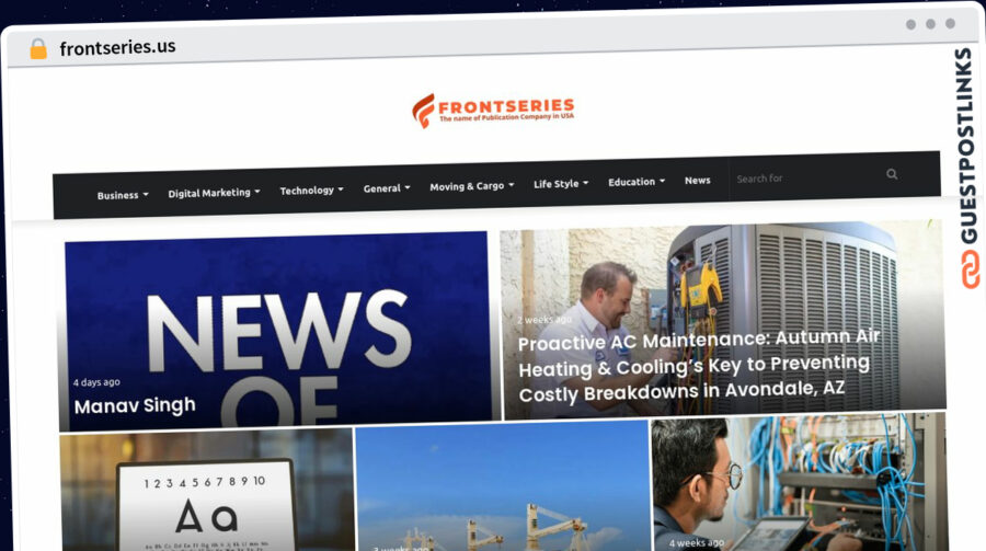 Publish Guest Post on frontseries.us