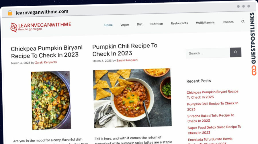 Publish Guest Post on learnveganwithme.com