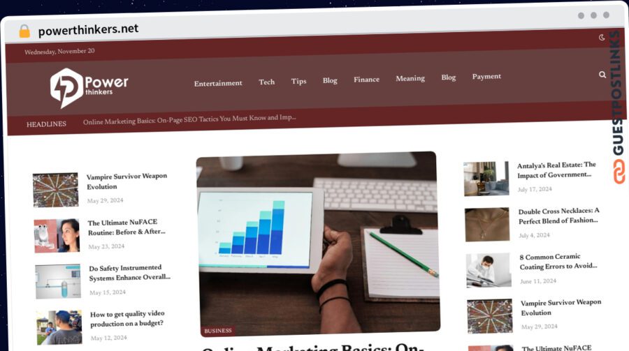 Publish Guest Post on powerthinkers.net