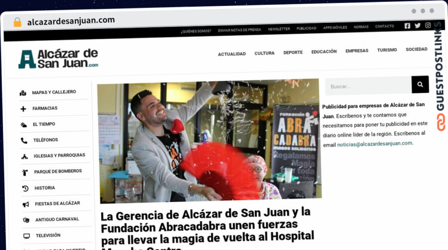 Publish Guest Post on alcazardesanjuan.com