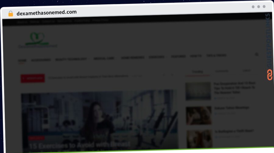 Publish Guest Post on dexamethasonemed.com
