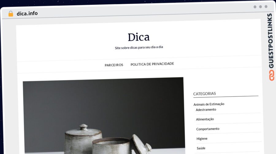 Publish Guest Post on dica.info