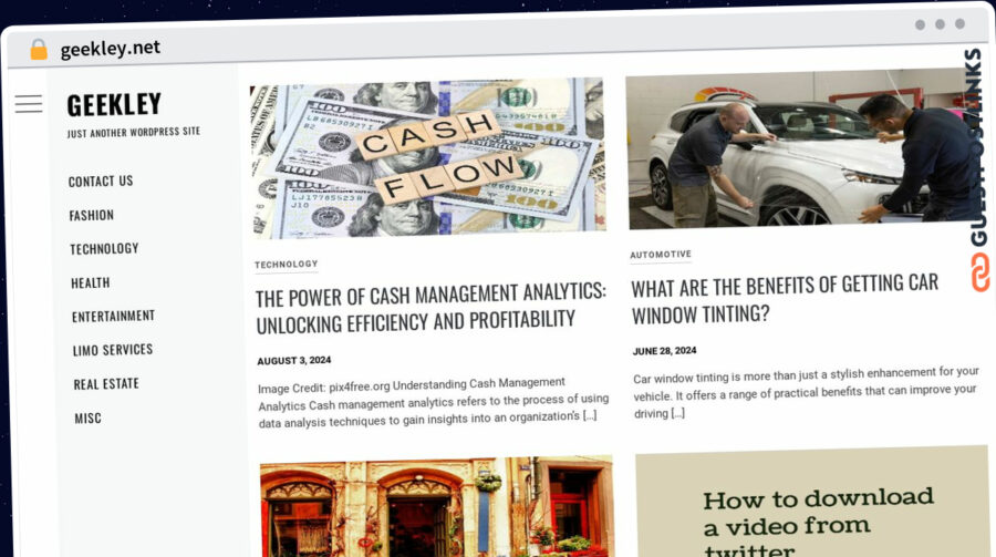 Publish Guest Post on geekley.net